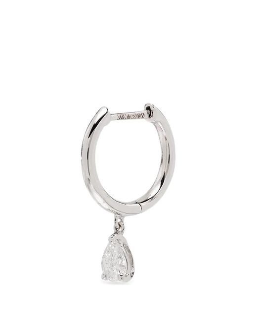 Anita Ko Multicolor 18Kt Diamond Hoop Earring