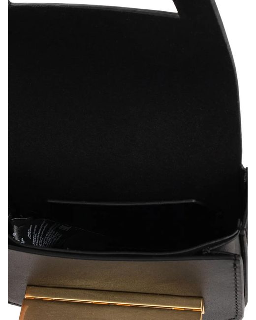 AllSaints Black Etta Mini Bag