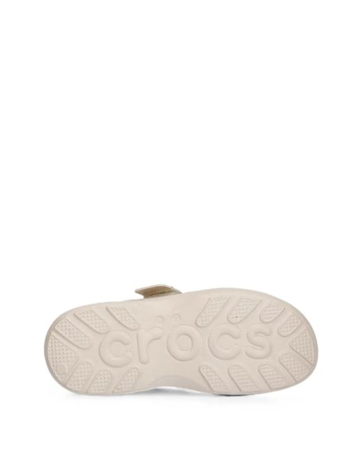 CROCSTM White Mules Soho Two Strap À Plateforme