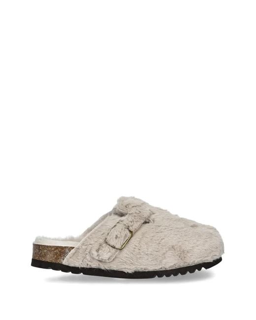 Scholl White Mules Fae New