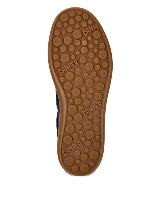 Camper Blue Pelotas Soller Leather Sneakers for men