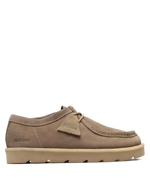 Clarks Brown Wallabee Desert Boots for men