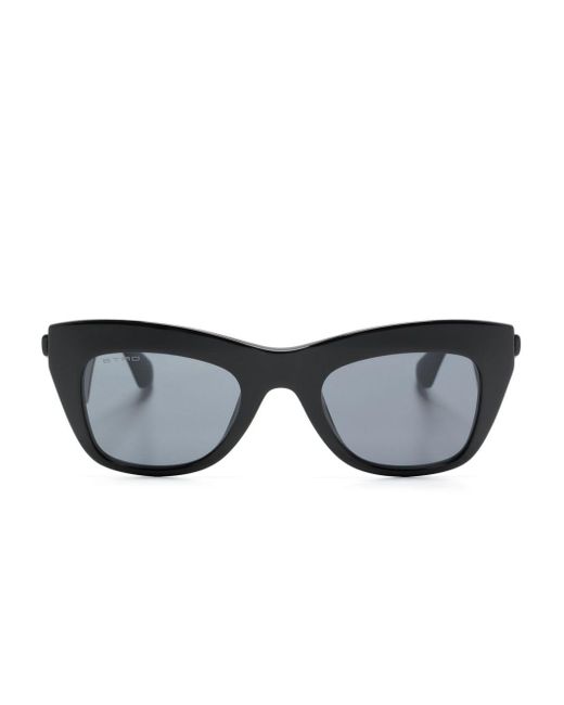 Etro Black Cat-Eye Sunglasses