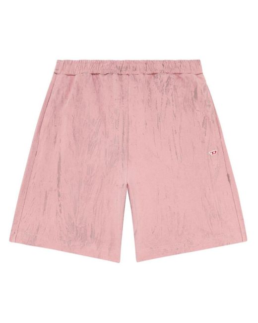 DIESEL P-crown-n1 Shorts in Pink für Herren