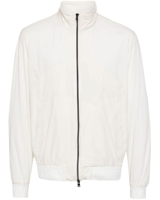 Zipped bomber jacket Herno pour homme en coloris White