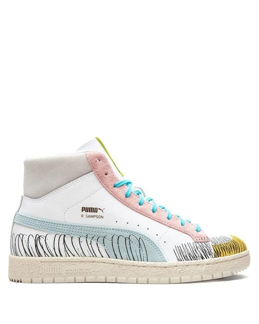 PUMA Blue Ralph Sampson 70 Mid Michael Lau for men