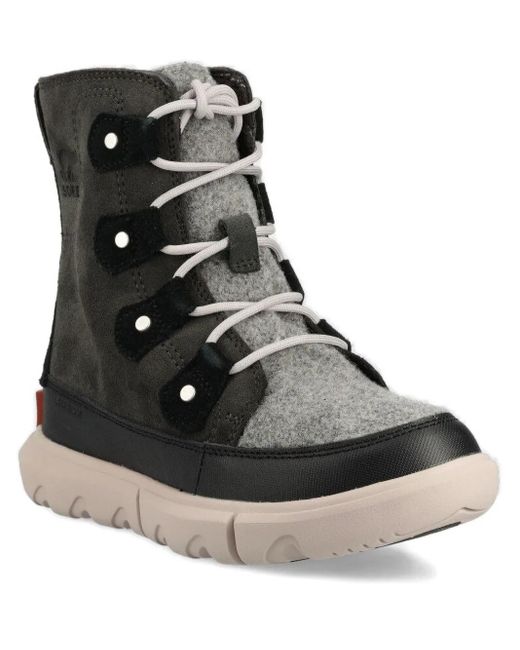 Sorel Explorer Veterlaarzen in het Black