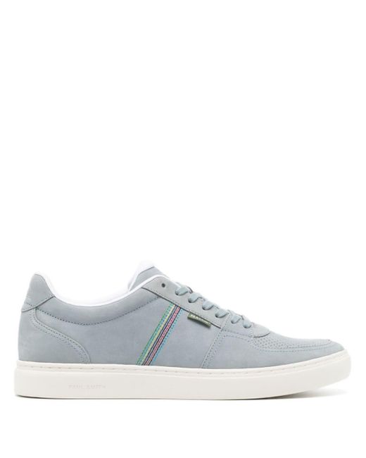 PS by Paul Smith White Logo-patch Leather Sneakers for men