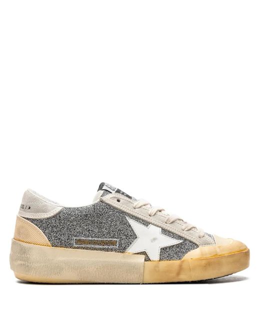 Golden Goose Deluxe Brand White Super-Star /Ice Vanilla" Sneakers for men