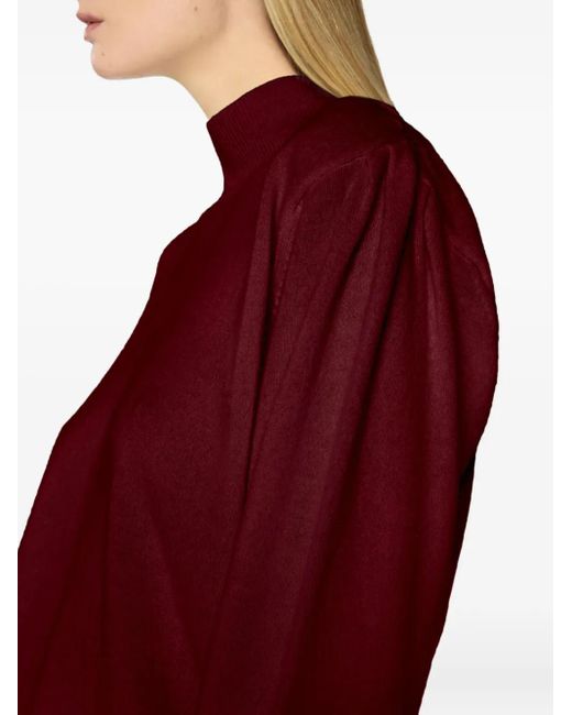 Genny Red Turtleneck Sweater