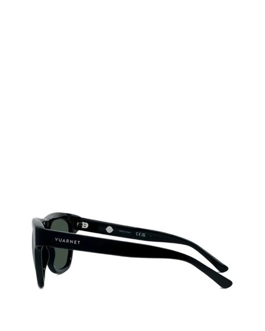 Vuarnet Black Rectangle Frame Sunglasses