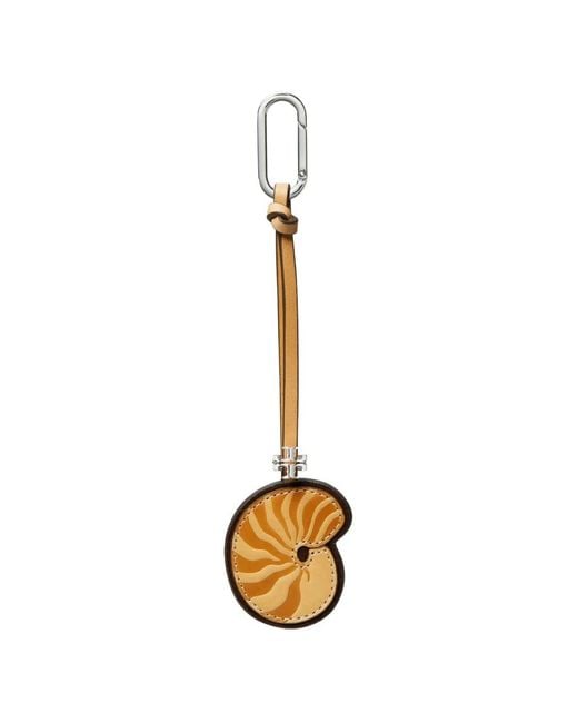 Tory Burch Metallic Snail Shell Bag Charm