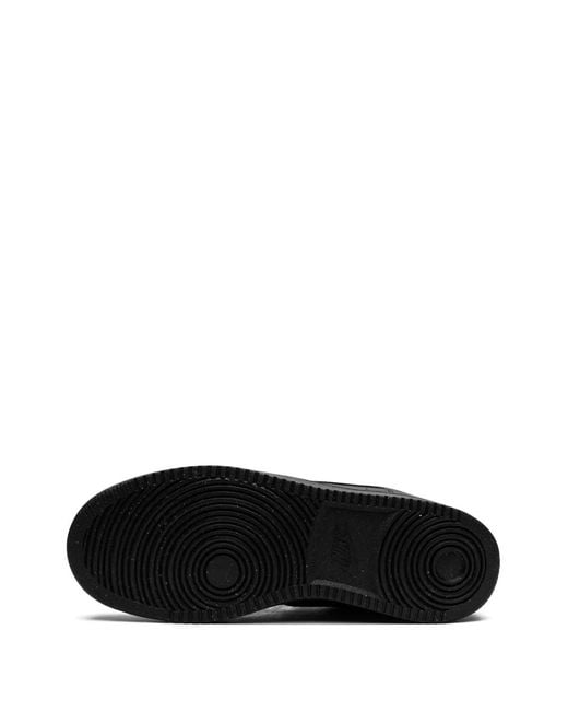 Nike Black Court Vision Mid Nn "Triple" Sneakers for men