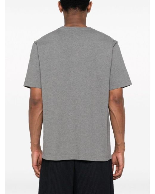 Maison Kitsuné Gray City Coins Comfort T-Shirt-Shirt for men