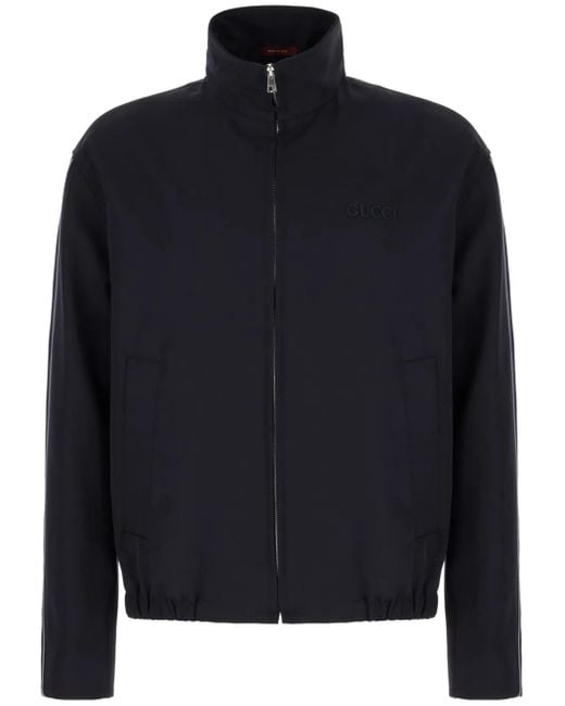 Gucci Blue Side-Stripe Jacket for men