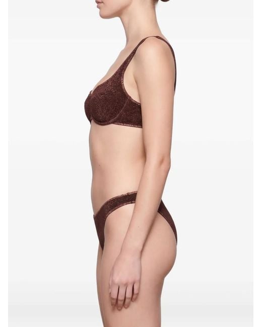 Oseree Beachwear Brown