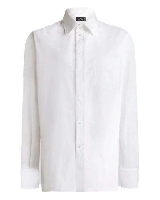 Etro White Classic Shirt