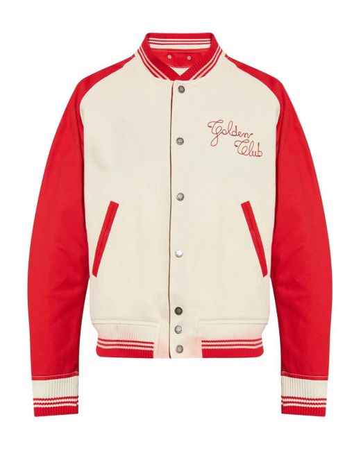 Golden Goose Deluxe Brand Natural Bomber Jackets for men