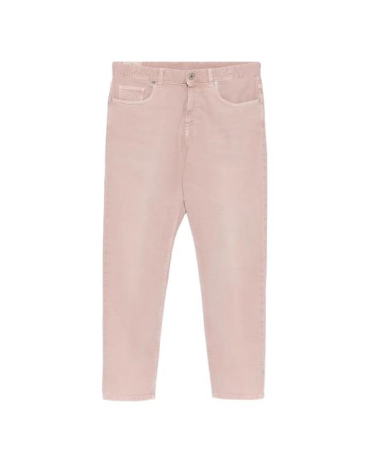 Eleventy Pink Five-Pocket Trousers for men