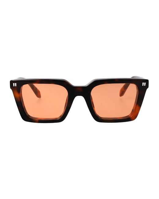 Off-White c/o Virgil Abloh Brown Reno Square-Frame Sunglasses for men