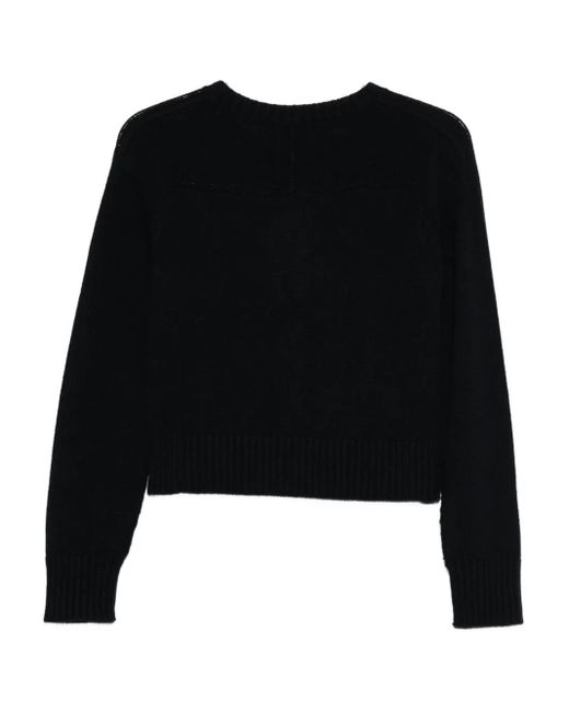 Soeur Black Virginia Button-Front Cardigan