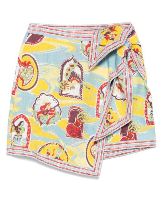 Minijupe Emilio ALÉMAIS en coloris Gray