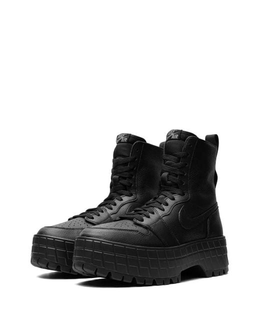 Nike Black Air 1 Brooklyn Boots