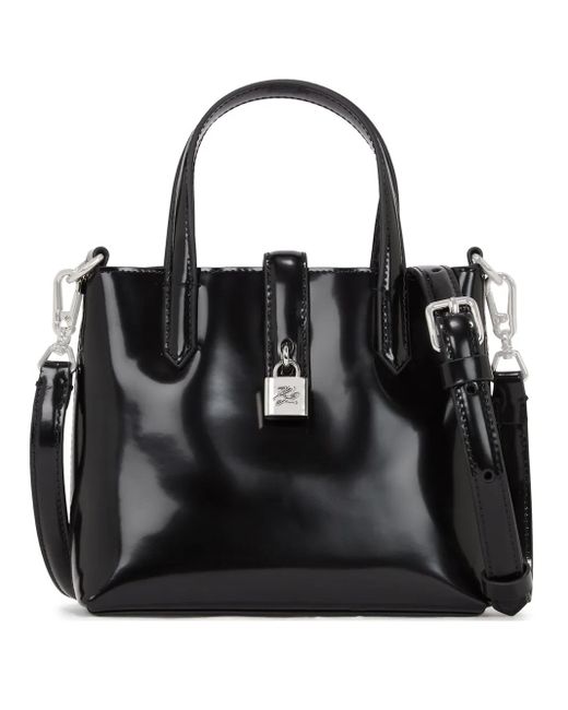 Karl Lagerfeld Black Mini K/Autograph Tote Bag