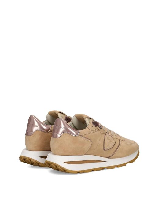 Philippe Model Natural Tropez Haute Low Trainers