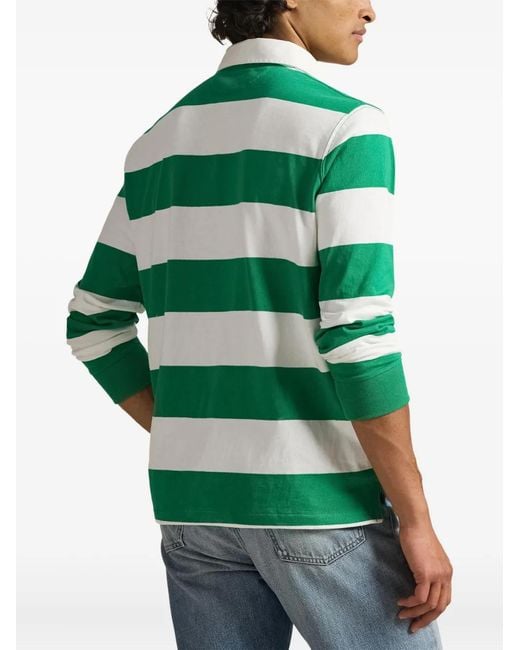 Polo Ralph Lauren Green The Iconic Rugby Shirt for men