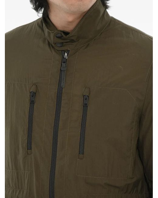 Woolrich Green Veste À Lien De Resserrage for men