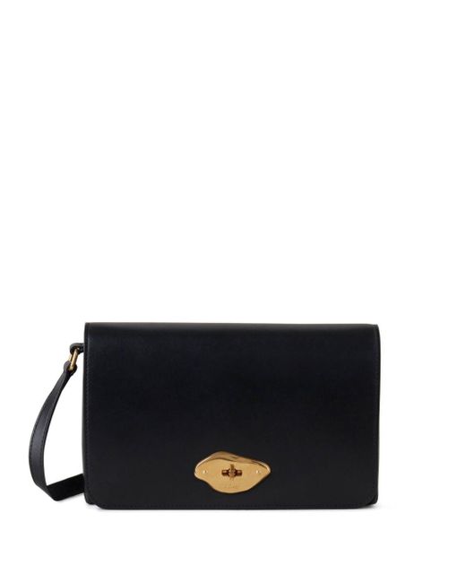 Mulberry Black Lana Leather Shoulder Bag
