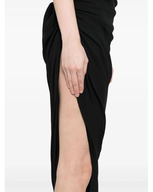 Christopher Esber Black Crescent Skirt