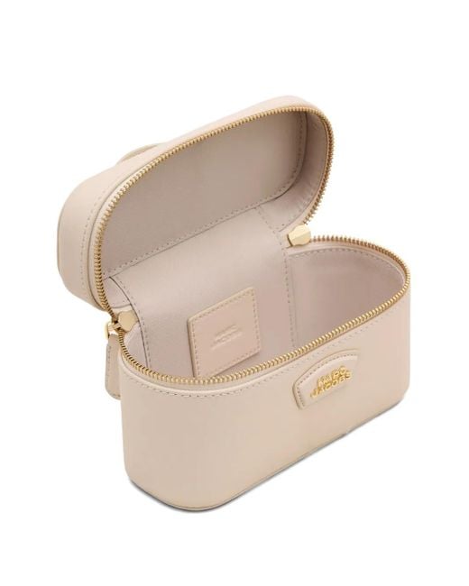 Marc Jacobs Natural The Vanity Leather Crossbody Bag