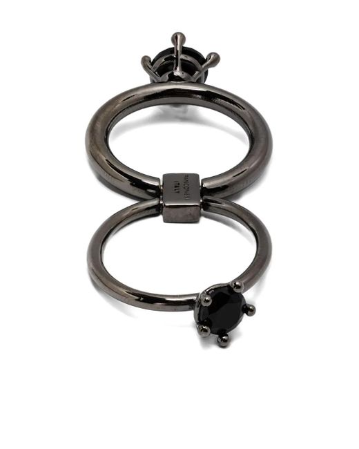 Anello A Strati di Panconesi in Black
