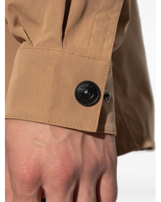 Sobrecamisa con cremallera Versace Jeans Couture de hombre de color Natural