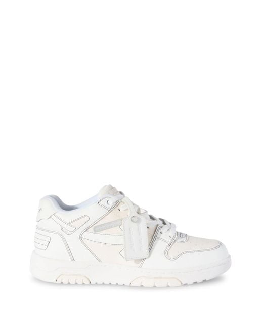 Off-White c/o Virgil Abloh Out of Office OOO Sneakers in White für Herren