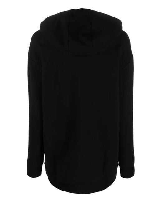 EA7 Black Logo Series Drawstring Hoodie