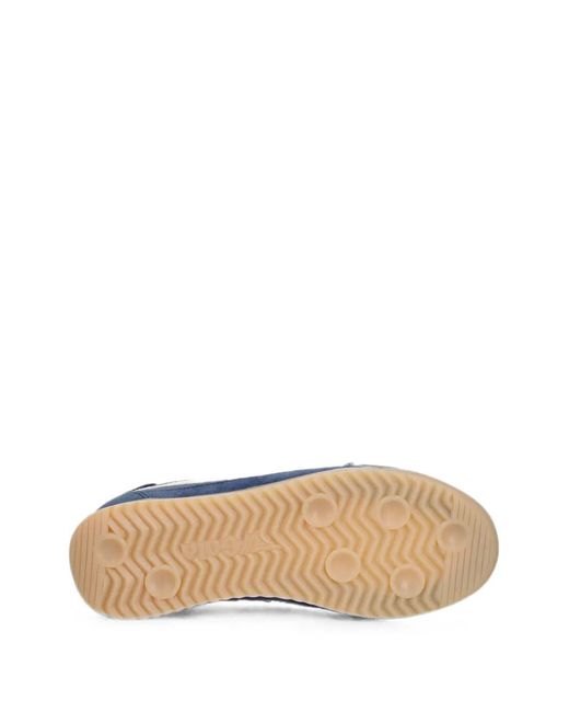 Gola Blue Firefly Logo-Print Sneakers