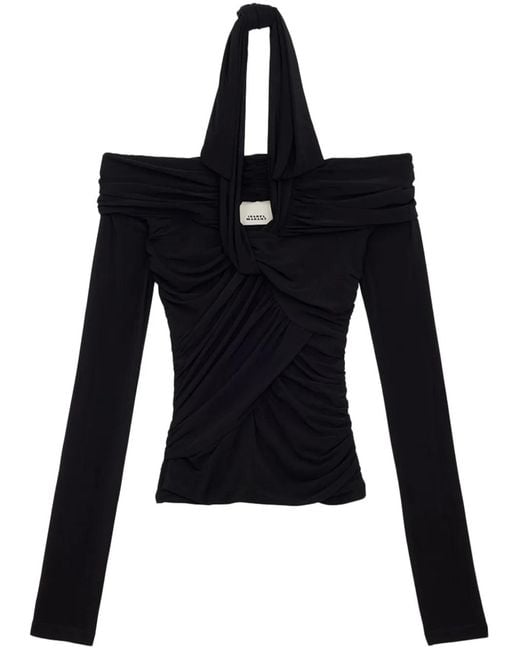 Isabel Marant Black Vonda Blouse