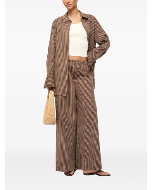 Staud Brown Bonfire Trousers
