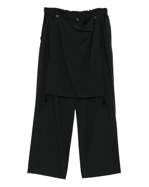 Midorikawa Black Apron Pants for men