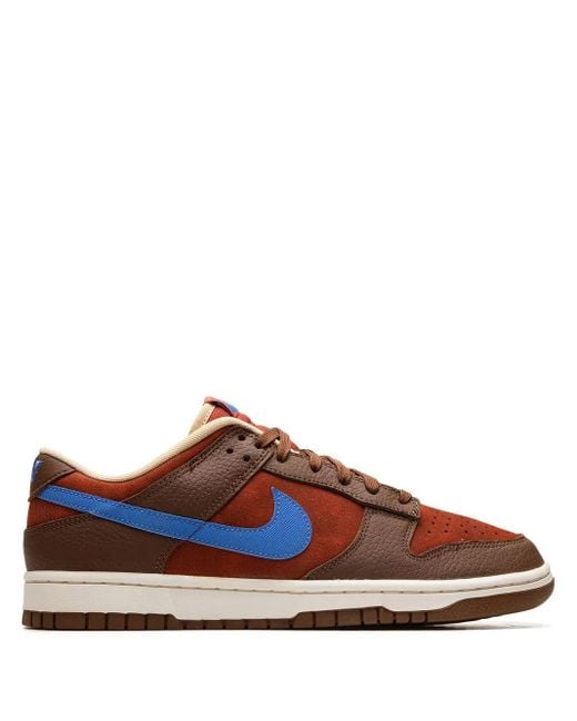 Nike Brown Dunk Low Retro Prm "Mars Stone" Shoes
