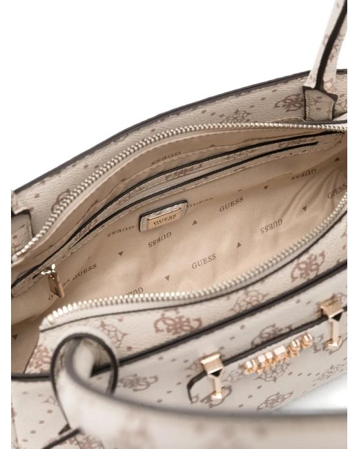 Guess Natural Carrie Shoulder Bag