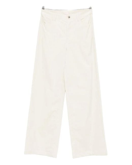 Liu Jo Straight-leg Trousers White