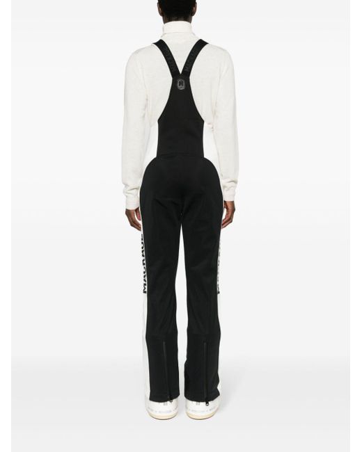 Mackage Black Gia Logo-print Ski Trousers