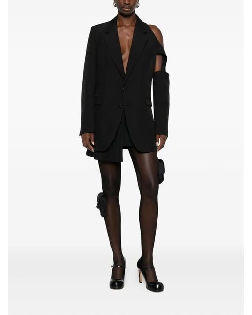 Coperni Black Cut-Out Blazer