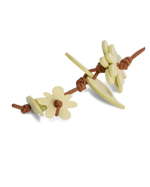 Jil Sander Metallic Blossom Two-Tone Charm