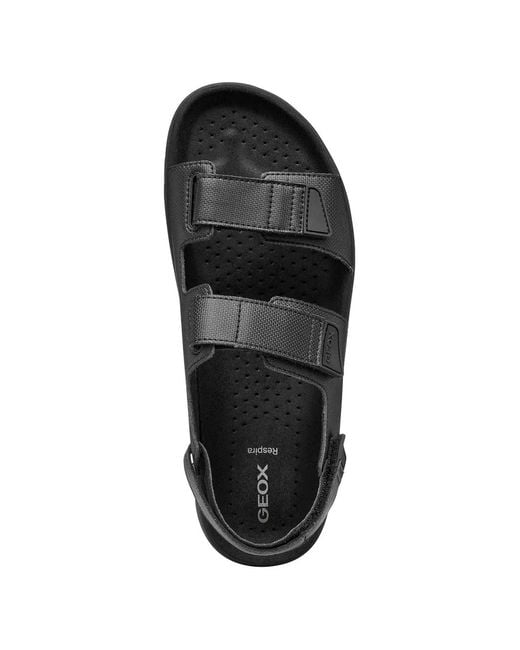 Geox White U Flextride S Touch-Strap Sandals for men