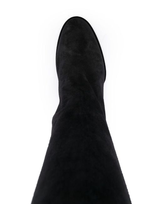 Le Silla Black Elsa 90mm Knee Boots